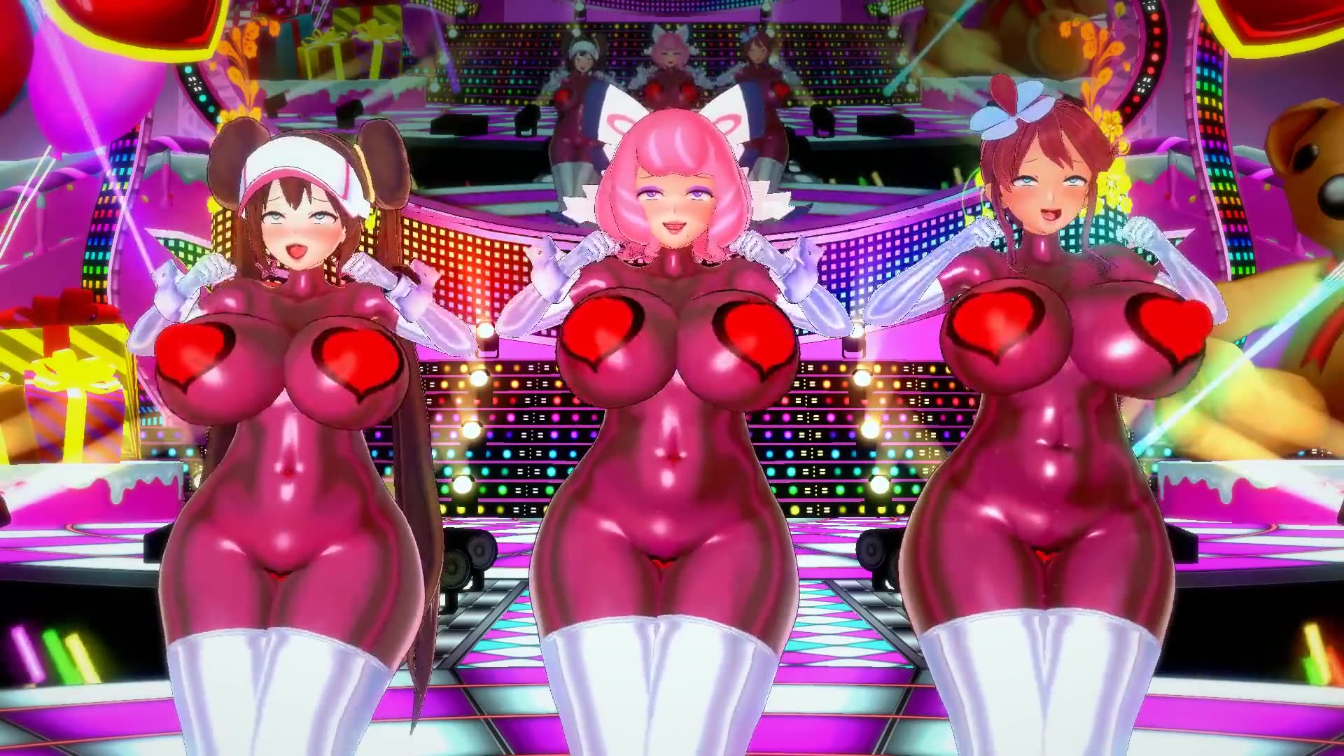 Rule34 – bodysuit bouncing_breasts brainwashing dancing exhibitionism heart_pasties huge_breasts hypnosis iwara koikatsu_(medium) looping_animation mind_control mochi_mayhem penlight pokemon stage stage_lights thick_thighs thighhighs video voyeur wasabi_udon03 wide_hips