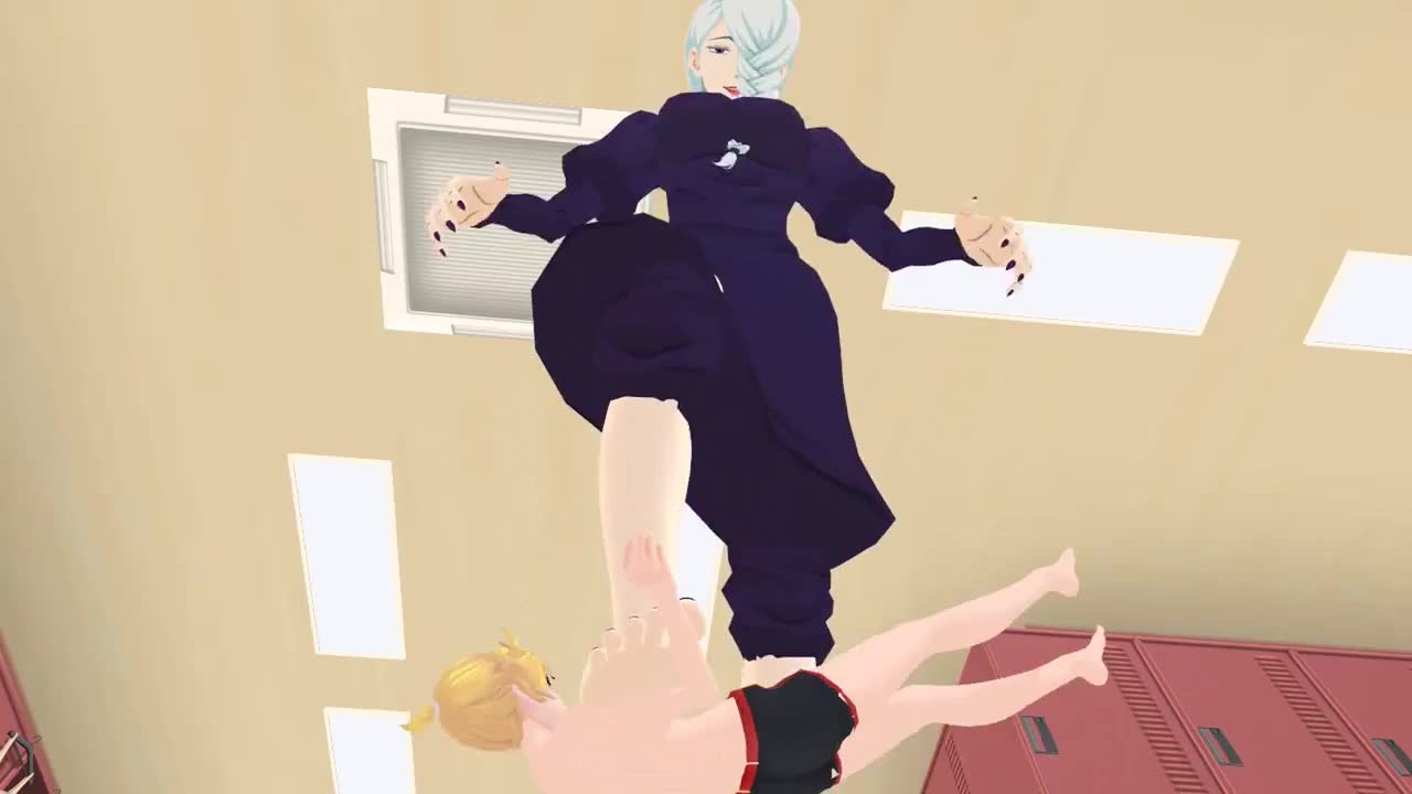 Rule34 – barefoot feet feet_up foot_fetish foot_lick footjob giantess meimei_(kusuriya_no_hitorigoto) stomp stomped stomping stomping_on_balls trample trampling video