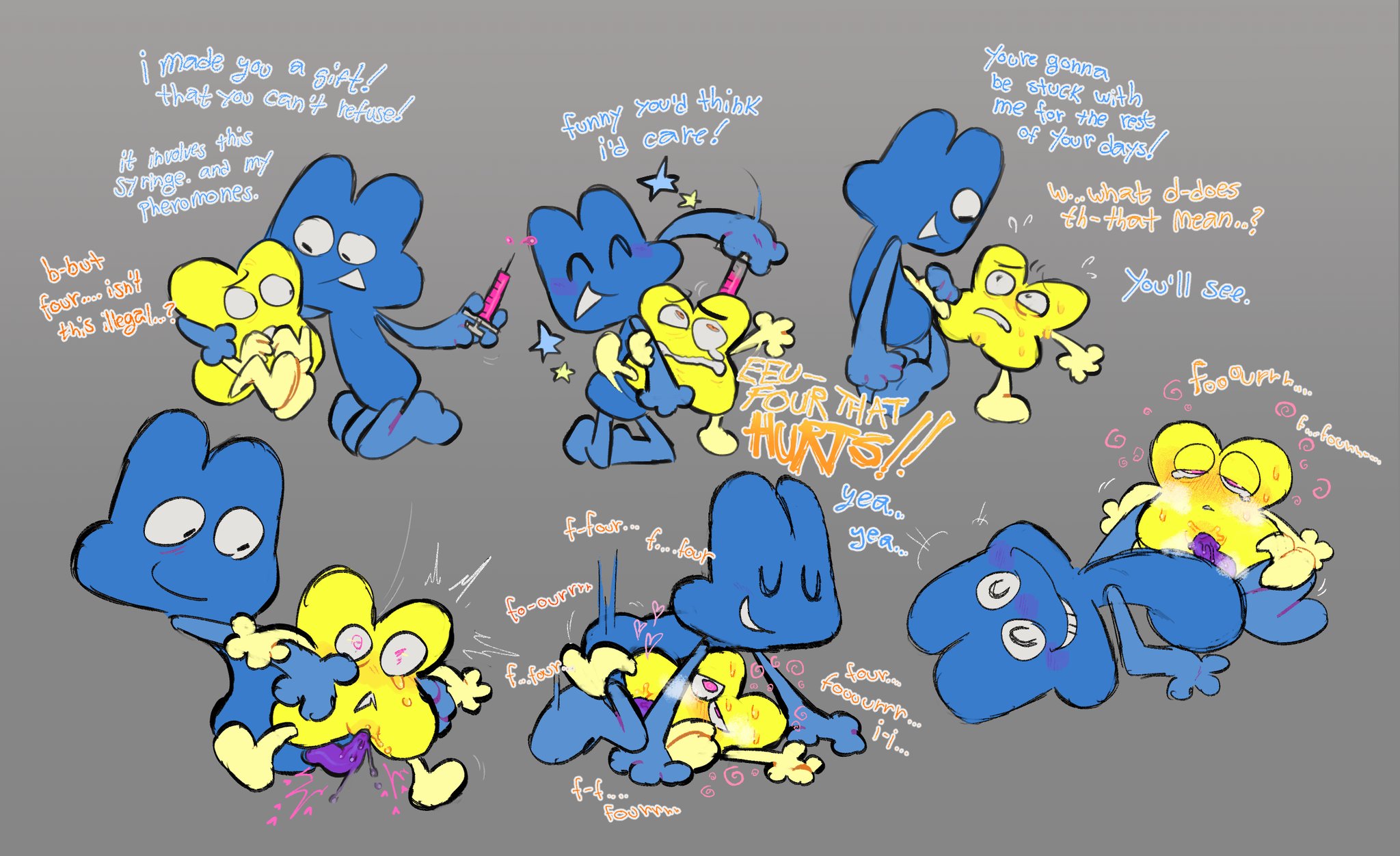 Four (bfb) Porn - Rule 34