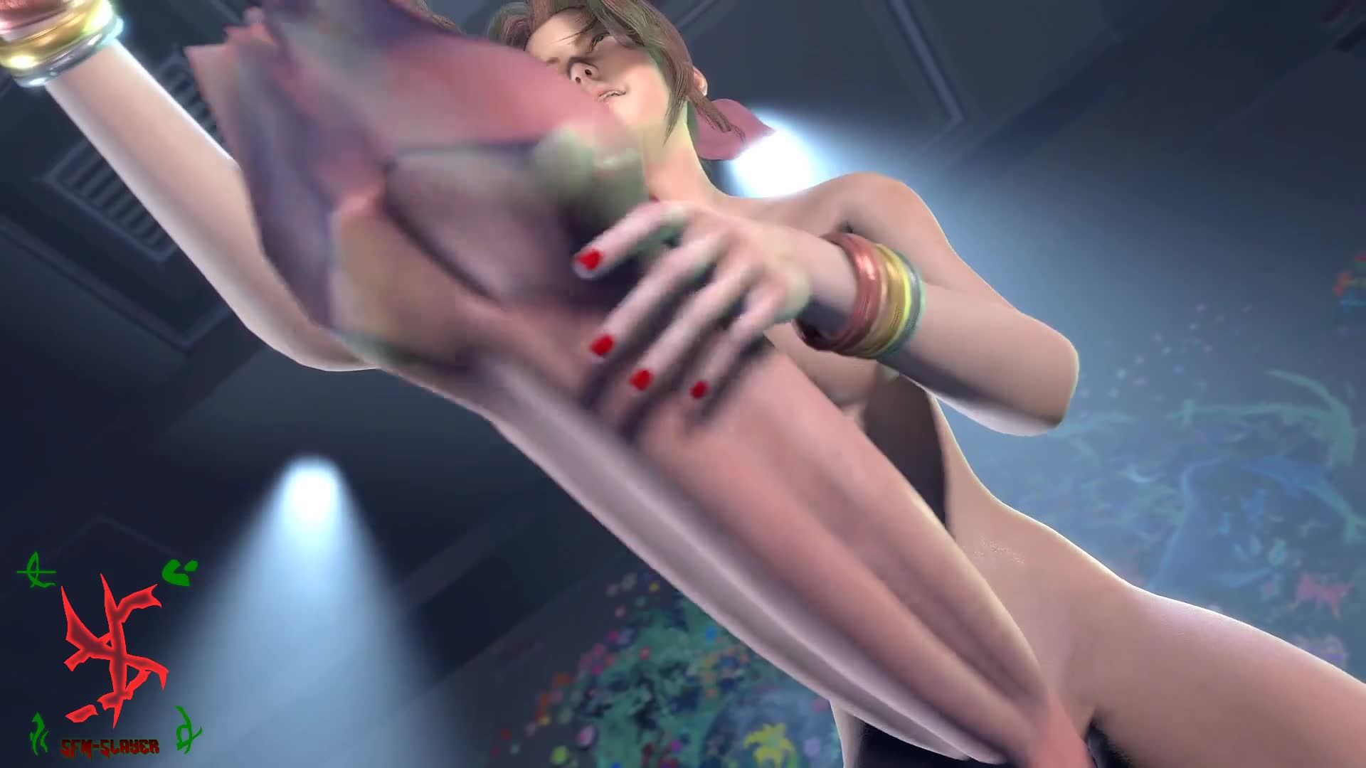 Rule34 – 1futa big_breasts breasts brown_hair cum cumming erection female green_eyes huge_balls huge_cock looking_at_viewer looking_pleasured masturbation nail_polish nipples no_panties nude orgasm penis pov sfmslayer smile solo sweaty testicles urethral_bulge video