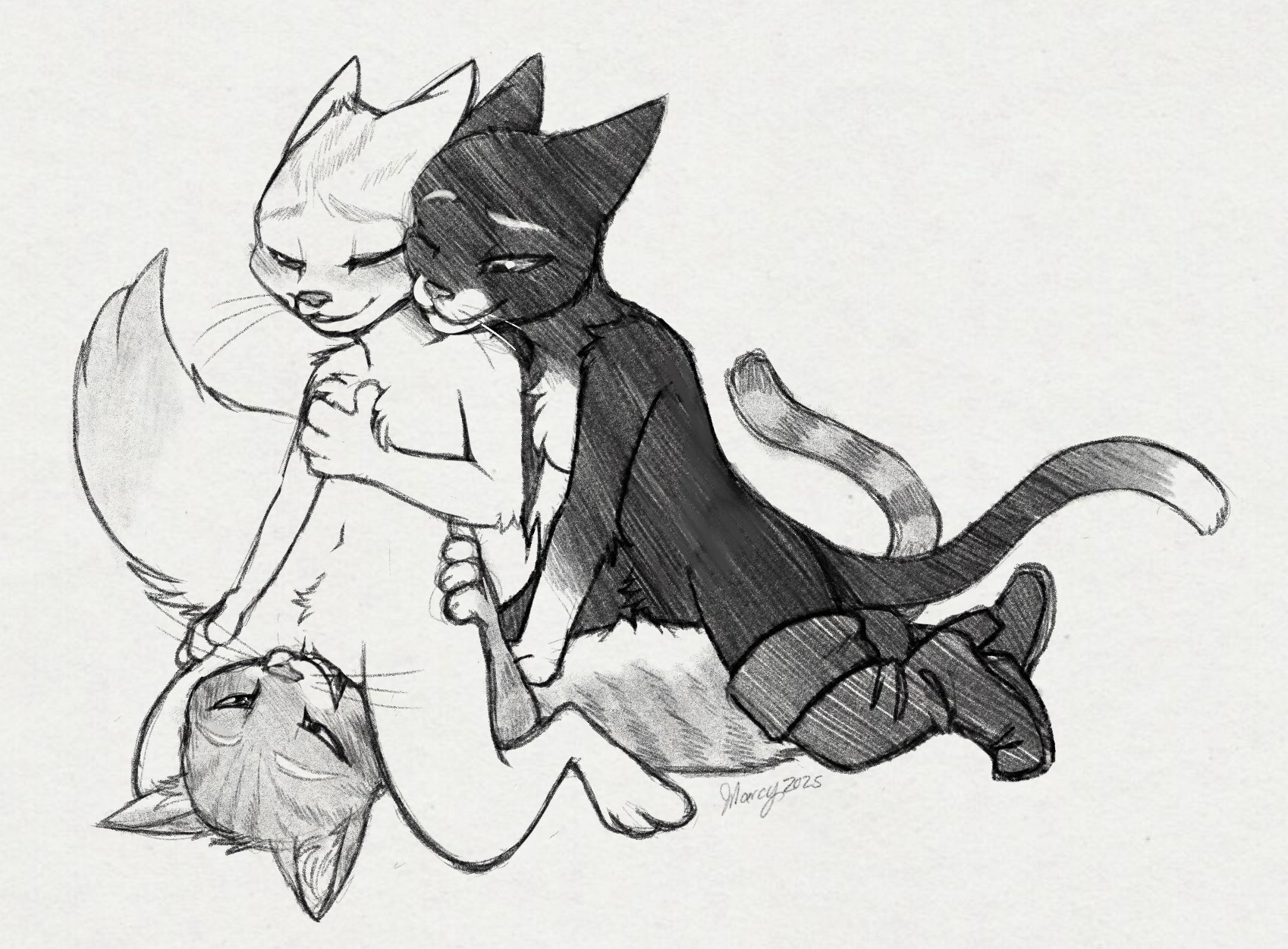 Rule34 – anthro bent_legs blush boots boots_only chest_tuft clothing cowgirl_position cunnilingus domestic_cat dulcinea_(puss_in_boots) ears_down eyebrows facesitting felid feline felis female female/female female_penetrated fluffy fluffy_tail footwear footwear_only from_front_position fur fuzzy genitals group group_sex half-closed_eyes hand_on_chest hand_on_hip head_on_shoulder intraspecies kneeling licking looking_down looking_pleasured looking_up lying male male/female mammal markings mostly_nude narrowed_eyes navel nude obscured_penetration on_back on_bottom on_top one_eye_closed open_mouth oral penetration pivoted_ears puss_in_boots_(dreamworks) puss_in_boots_(franchise) pussy sex shoes signature sitting_on_another slim smile snowy18 straddling striped_body striped_fur striped_markings stripes submissive submissive_female tabby_cat tail threesome tongue tongue_out trio tuft tuxedo_cat vaginal_penetration whiskers