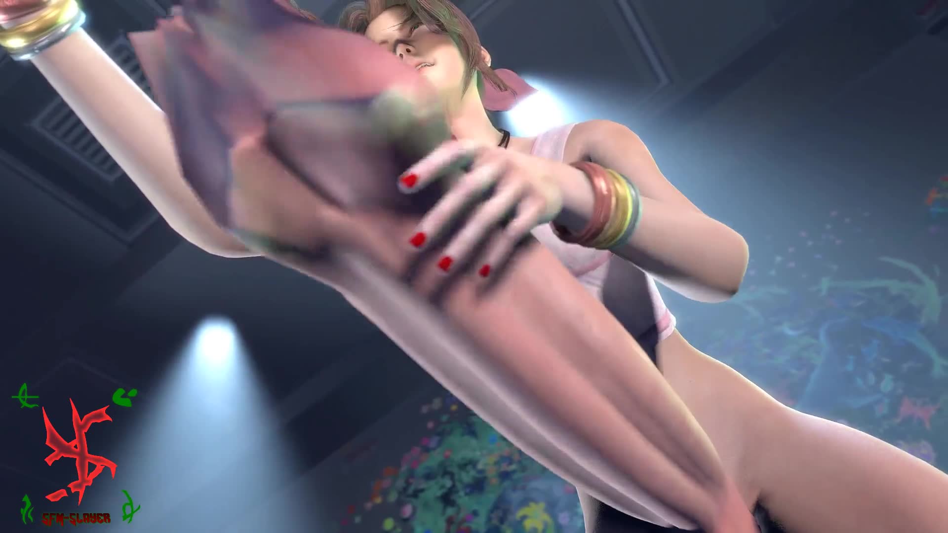 Rule34 – 1futa big_breasts breasts brown_hair cum cumming erection female green_eyes huge_balls huge_cock looking_at_viewer looking_pleasured masturbation nail_polish no_panties orgasm penis pov sfmslayer solo sweaty testicles urethral_bulge video