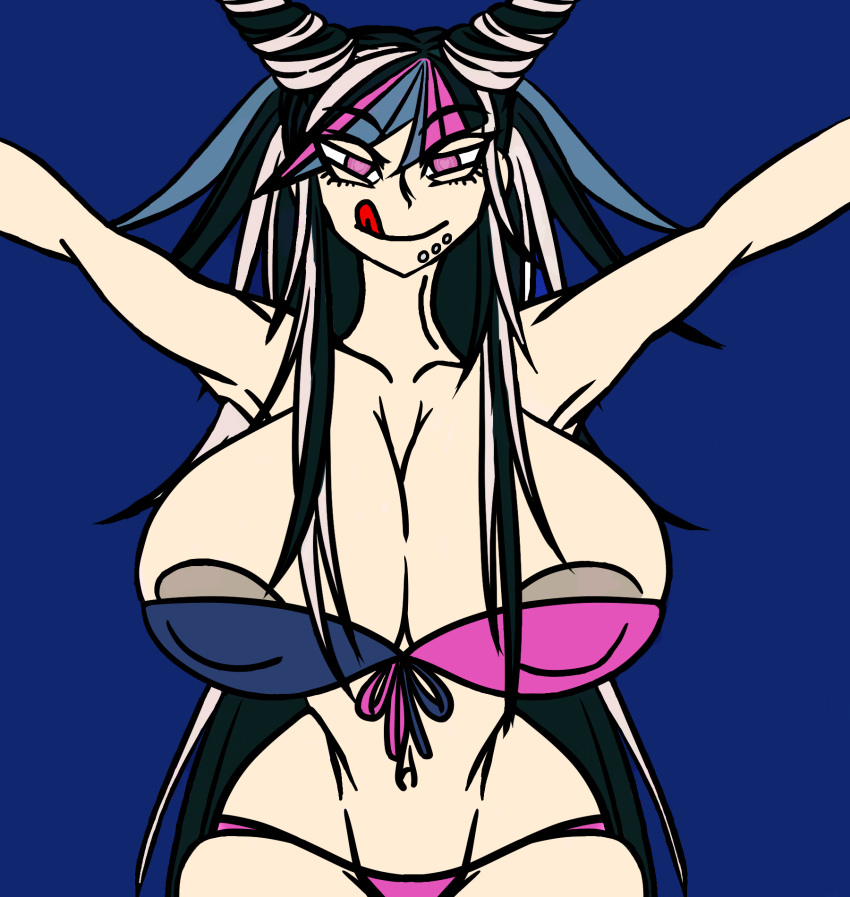 Rule 34 – 1girls almost naked barely clothed big breasts bikini curvy edit hair horns heart-shaped pupils horny horny female huge breasts massive breasts mioda ibuki seductive showing off thick thighs voluptuous wide hips zarvex3 | 12852084