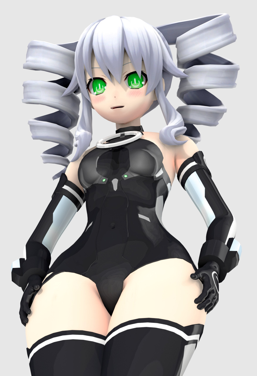 Rule 34 – bodysuit neptunia (series) thick thighs uni (neptunia) | 12795497
