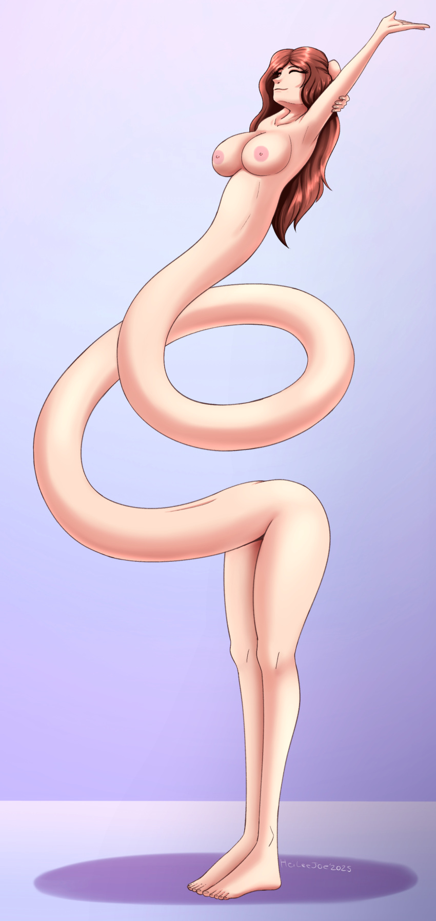 Rule 34 – 1girls heilee joe long body nude original character uncensored unusual anatomy what | 12878880