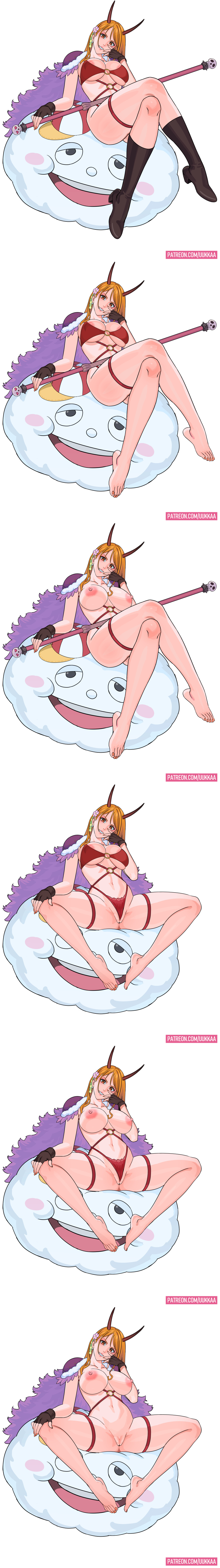Rule 34 – beast pirates (cosplay) boots cape crossed legs naked naked female nami (one piece) nude nude female one piece orange hair presenting pussy spread legs staff topless uukkaa zeus (one piece) | 12967690