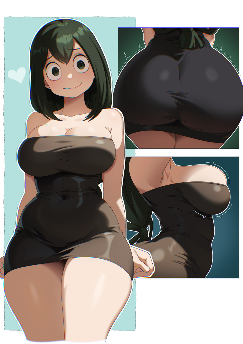 Rule 34 – 1girls absurd res ass badblue98 boku no hero academia breasts dress female female focus female only hi res large ass large breasts light-skinned female light skin my hero academia postblue98 solo thick thighs thighs tsuyu asui wide hips | 12987501