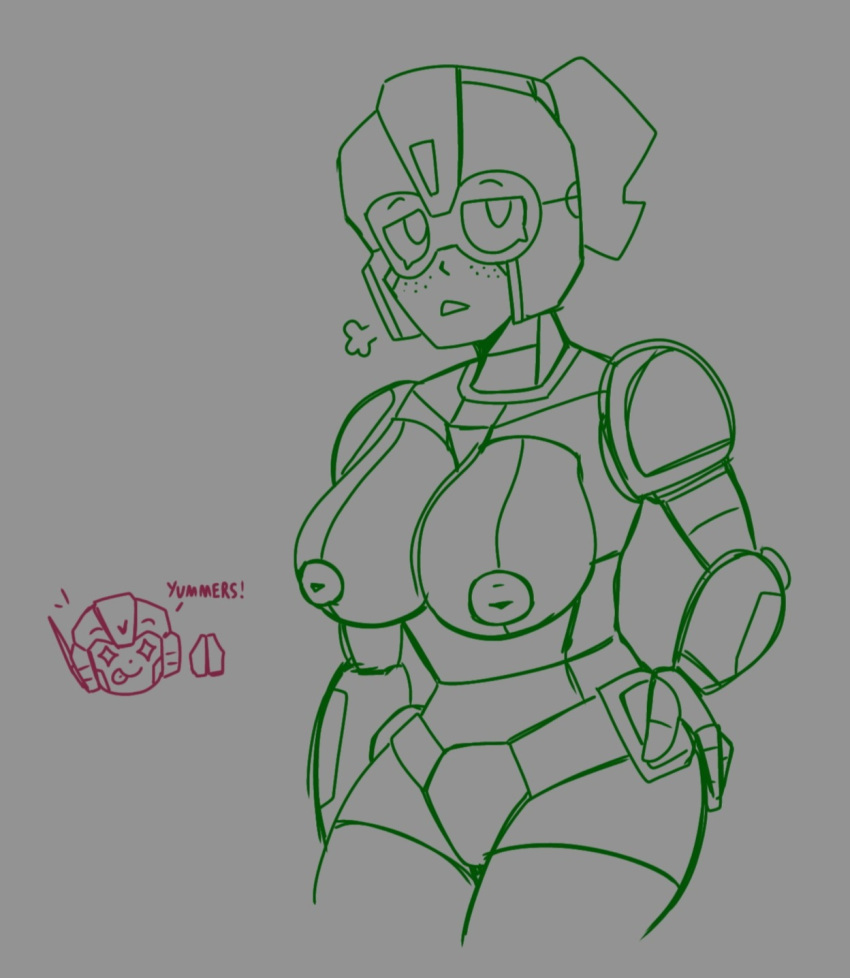 Rule 34 – big breasts boobs focus boobs out breasts freakyyto greenlight robot girl transformers | 12921364