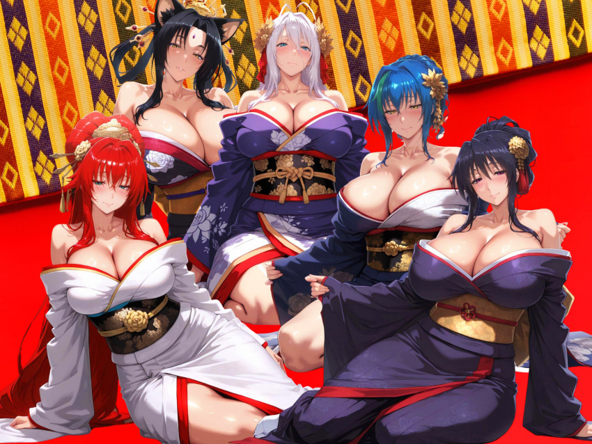 Rule 34 – ai generated akeno himejima big breasts black hair blue hair blush breasts huge breasts imminent sex kimono kuroka (high school dxd) nervous red hair rias gremory rossweisse take your pick white hair xenovia quarta | 12769884