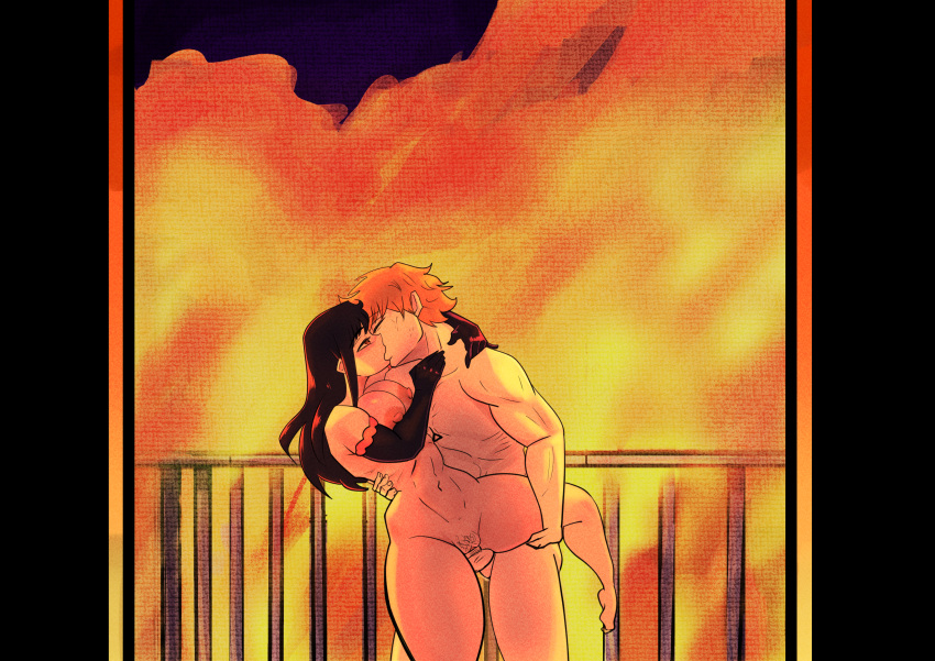 Rule 34 – black hair breasts chainsaw man denji (chainsaw man) kissing long hair mitaka asa penetration penis simp devil vagina vaginal penetration yoru (chainsaw man) | 12792220