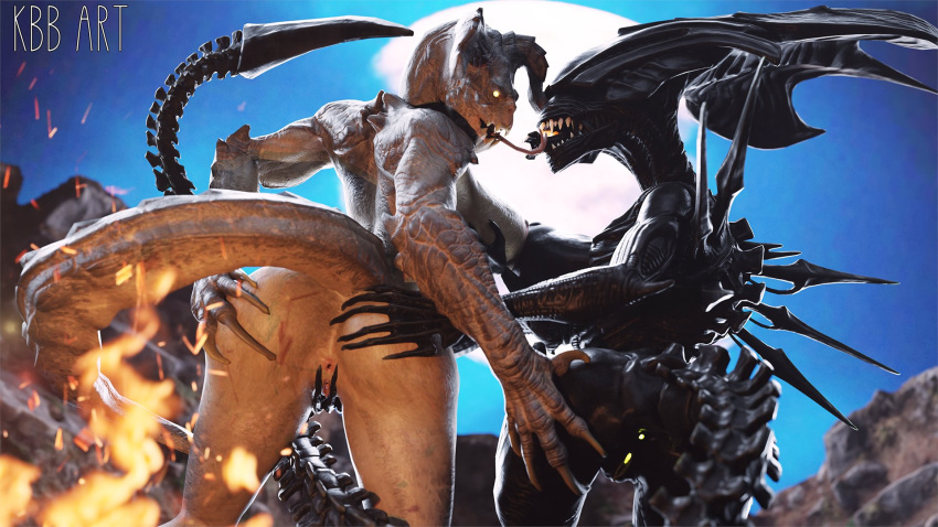 Rule 34 – 2girls alien (franchise) dat ass deathclaw fallout female deathclaw kingbigballs monster girl xenomorph xenomorph queen | 12884075