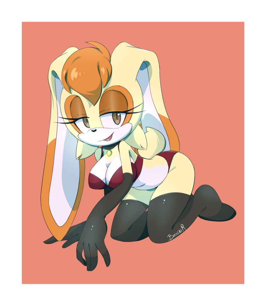 Rule 34 – 1girls all fours animal animal ears animal nose anthro bangs bare shoulders benshir black choker black gloves black thighhighs body fur bra breasts brown eyes bunny bunny girl choker cleavage clothing collar elbow gloves eyelashes eyeshadow female fur furrification furry furry female gloves happy kneeling lagomorph large breasts legwear leporid lingerie looking at viewer makeup mammal medium breasts milf open mouth orange fur orange hair panties pantsu rabbit ears rabbit girl rabbit tail red bra red panties short hair sitting skindentation smile solo sonic (series) sonic the hedgehog (series) strapless tail thighhighs underwear underwear only vanilla the rabbit white fur | 12938629