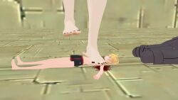 Rule 34 – barefoot feet feet up foot fetish footjob footwear giantess mmd sakura haruno stomp stomped stomping tagme trample trampling video | 12971349