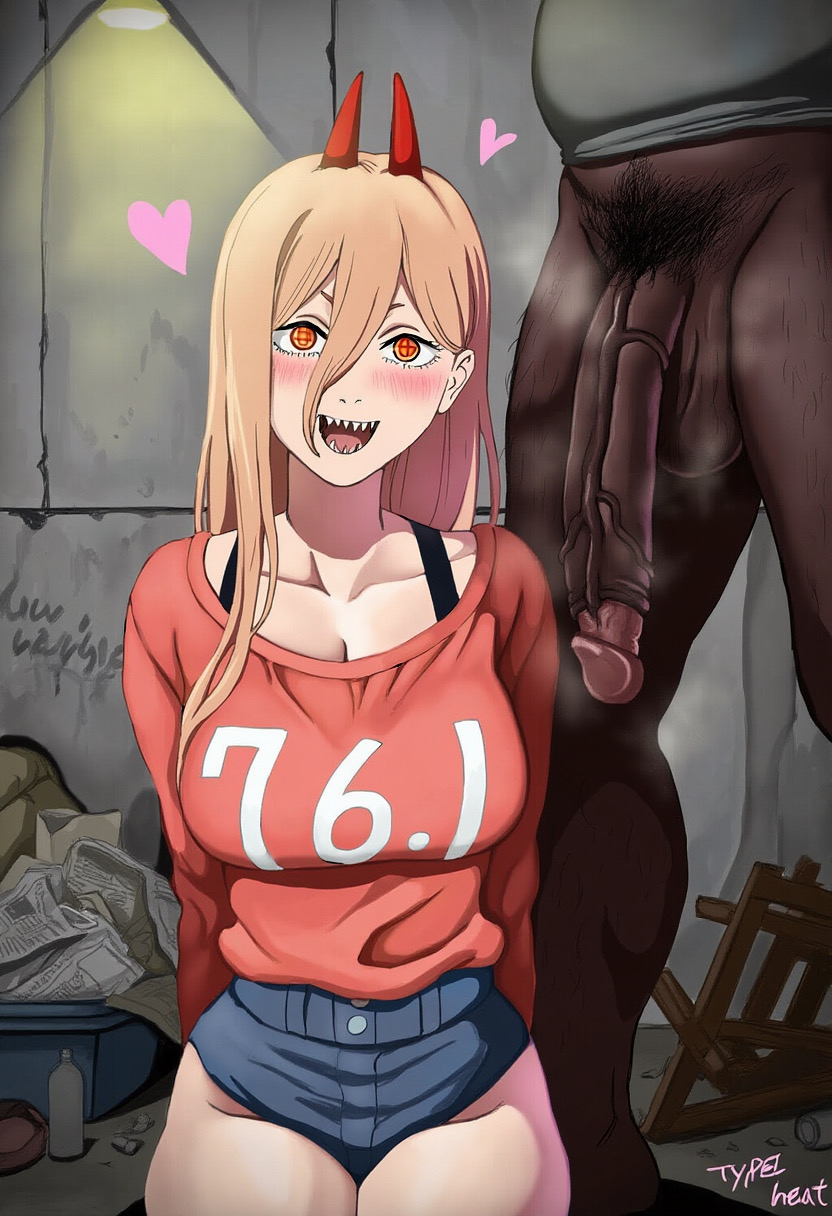 Rule 34 – 1boy 1boy1girl 1girls ai generated alley blonde hair blush bra strap chainsaw man cheating cheating female cheating girlfriend cleavage dark-skinned male fat man girthy penis hairy male heart homeless homeless male horns interracial large breasts large penis looking at viewer male/female messy netorare ntr on floor open mouth outdoors power (chainsaw man) ringed eyes sharp teeth shirt shorts sitting smell smelly cock solo focus straight testicles thighs trash trash can veiny penis waroffree yellow eyes | 13240925