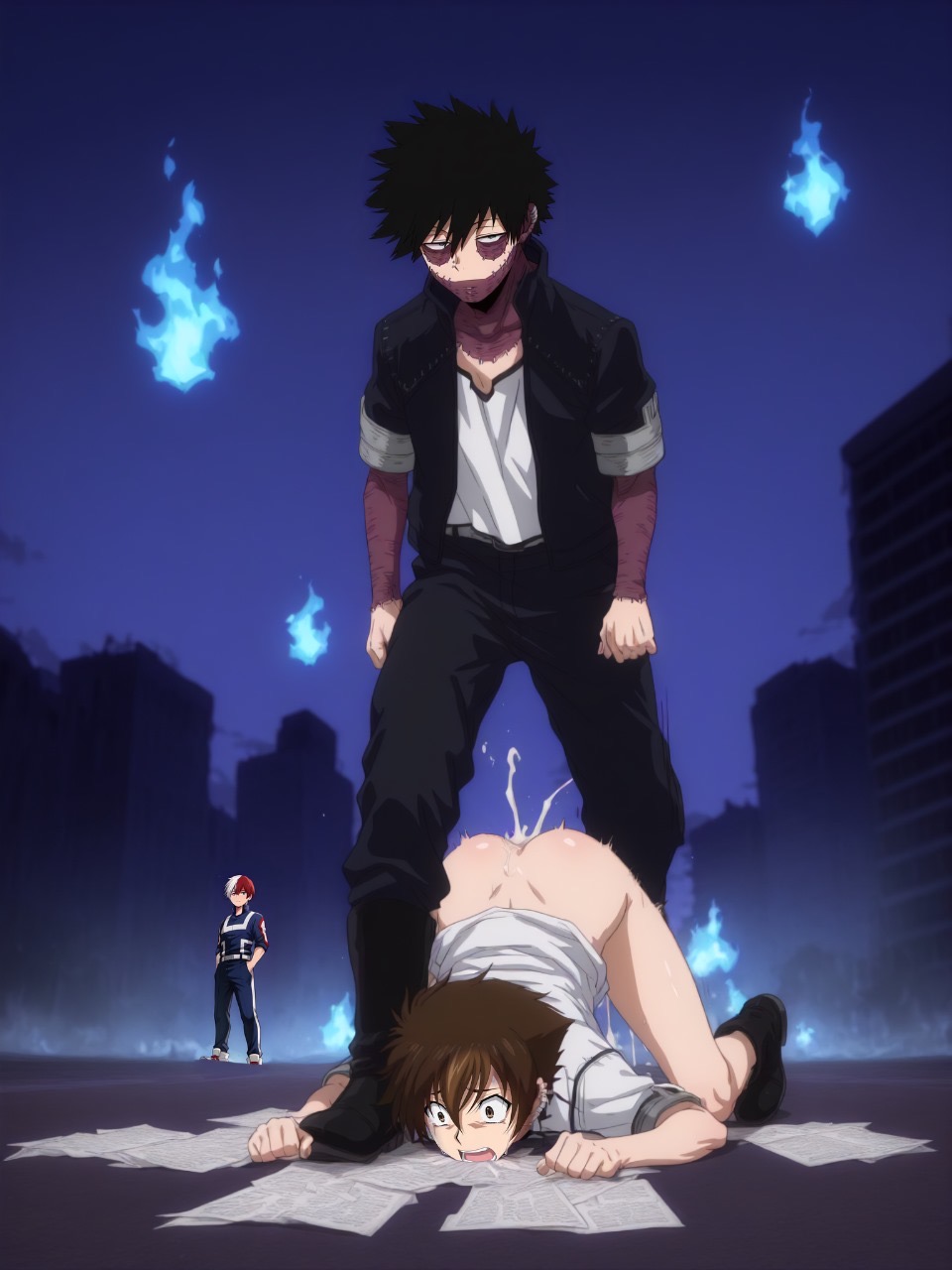 Rule 34 – 3boys after sex ai ai assisted ai generated black choker black hair blue eyes blue fire boku no hero academia brown eyes brown hair crossover cry crying crying with eyes open cum cum drip cum in ass dabi defeated defeated hero expressionless fire grey eyes hair between eyes hentai heterochromia high resolution high school dxd high school dxd hero highres homosexual humiliated humiliation hyoudou issei looking at viewer loser male male/male observation observing red hair scared scared expression scared face shocked shocked expression standing subordinate subordination terrified terrified expression todoroki shouto todoroki touya unexpressive villain violation weak weak male weak resistance white hair yaoi | 13277299