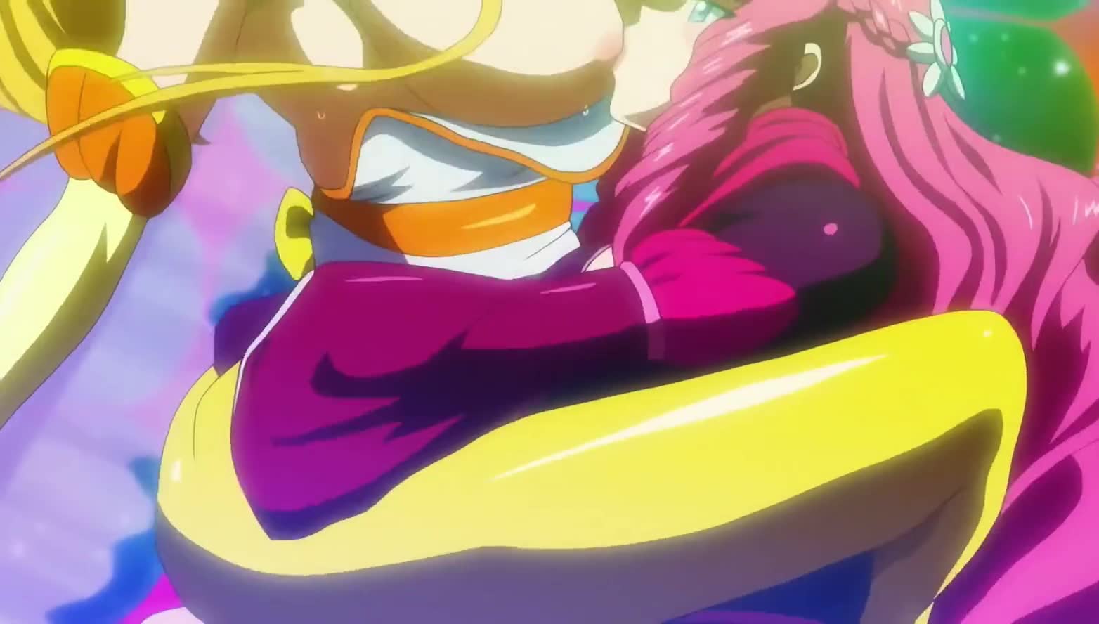 Rule34 – cosplay female_only futanari magical_girl sucking_breasts tomonoin_mizuki towamizu_karen video yuri