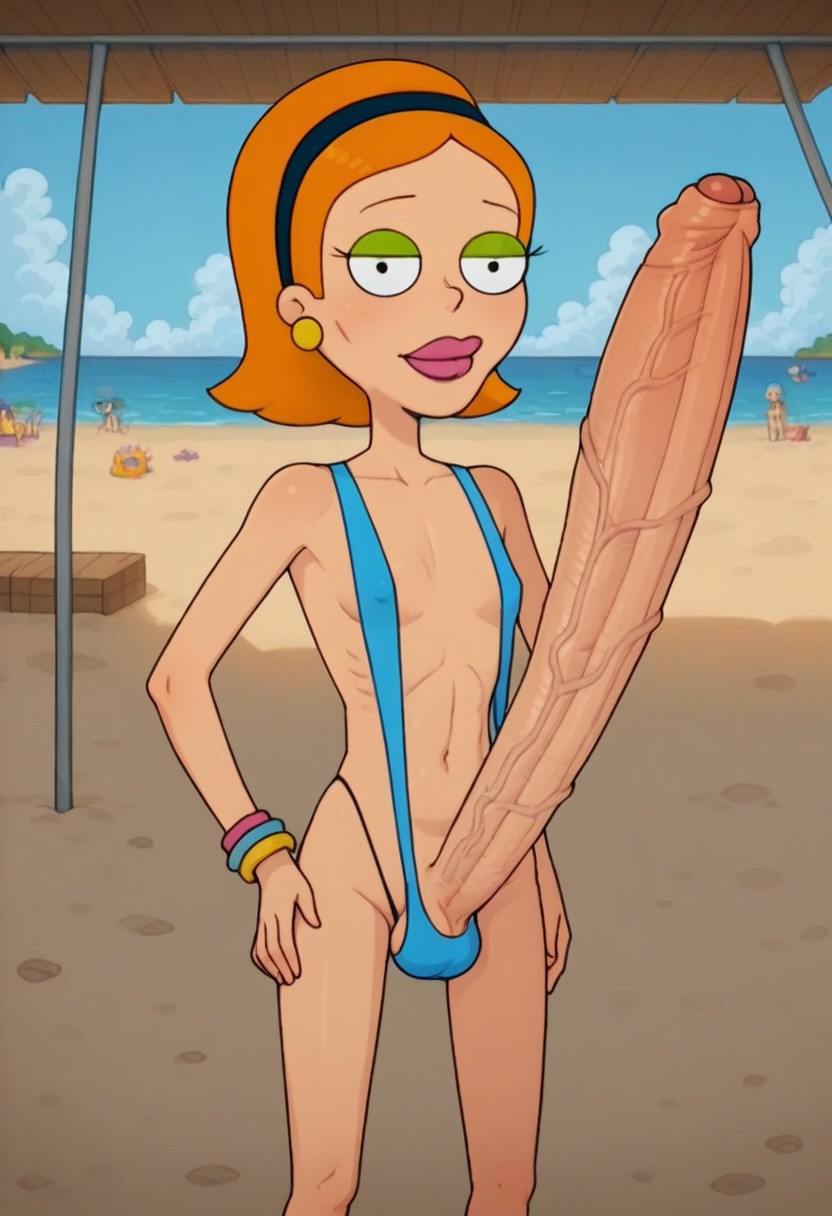 Rule 34 – 1futa 2025 ai generated american dad anorexia beach breasts brown hair civitai foreskin futa penis futanari intersex jossyless (ai) skinny futanari skinny girl slim girl sling bikini smile smiling at viewer solo futa trash uncircumcised uncut veronica (american dad) very long penis | 13271161