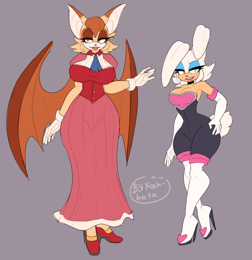 Rule 34 – bat wings batgirl breasts breasts bunny girl rabbit rouge the bat sonic the hedgehog (series) thicc tights vanilla the rabbit | 13017708