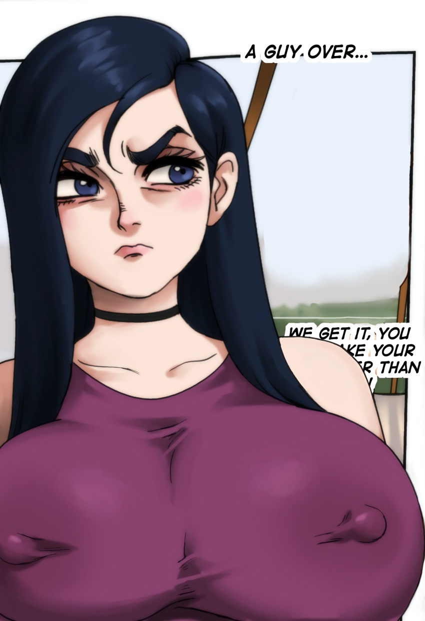 Violet Parr alone and contemplative