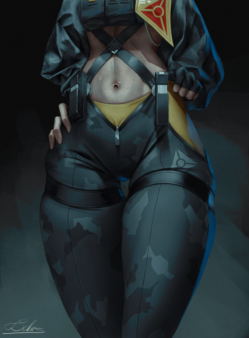 Rule 34 – 1girls bekus25 belly belly button female female only hips hoyoverse light-skinned female light skin lower body lower body focus mihoyo pale-skinned female pale skin thick thick thighs tight clothes tight clothing tight fit trigger (zenless zone zero) tummy wide hips zenless zone zero | 13223604