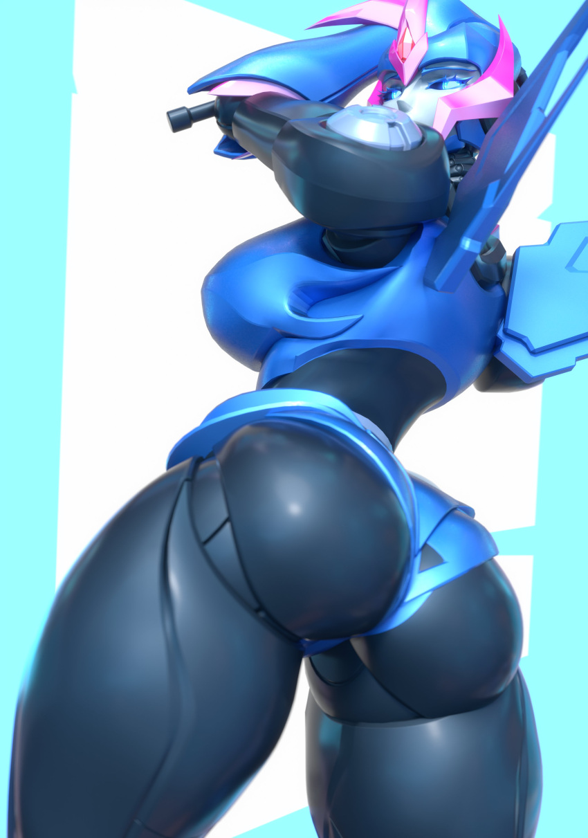 Rule 34 – 1girls 3d arcee arcee (prime) big ass big breasts blue eyes bubble ass bubble butt dat ass looking at viewer looking back robot robot girl transformers transformers prime trawert | 13270887