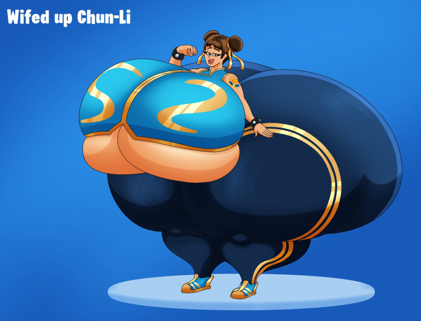 Rule 34 – big ass big breasts breasts bubble butt chun-li female huge ass huge breasts hyper ass tagme thick thighs user3345 wide hips | 13314064