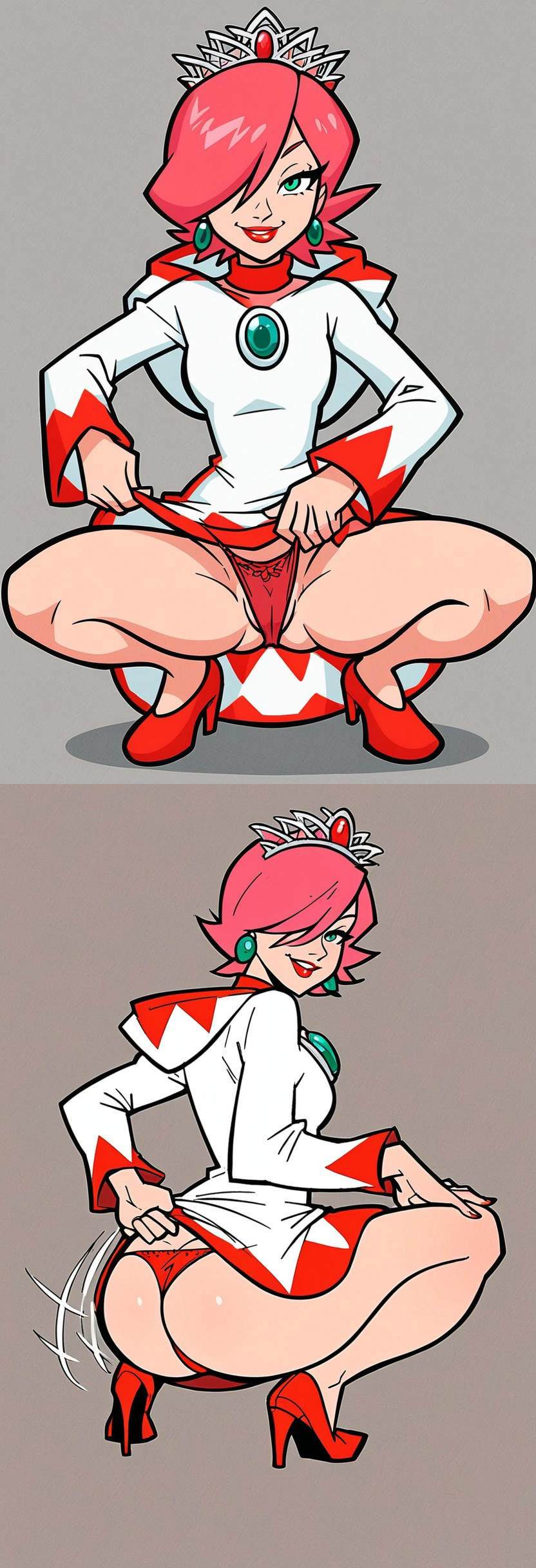 Rule 34 – 1girls 2025 ai generated ass background civitai crouching d3rmal earrings eyelashes final fantasy gem green eyes heels hoodie lipstick looking at viewer mario (series) mario hoops 3 on 3 mario sports mix multiple images nintendo pink hair pulling panties seductive seductive smile short hair showing ass solo squatting tagme tiara twerking visible pussy white mage white mage (mario) wii | 13447957