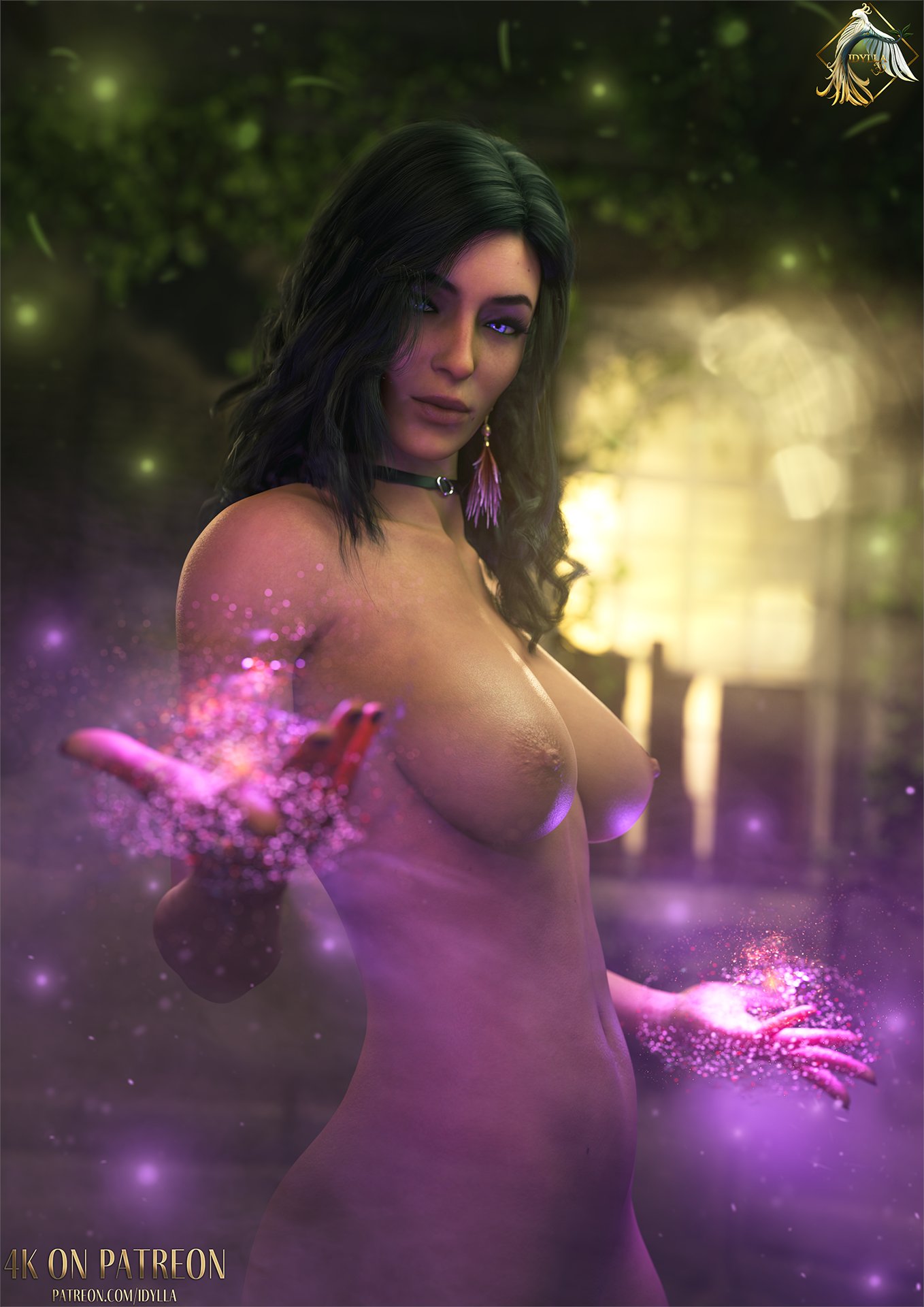 Rule 34 – 1girls 2025 3d areolae big ass black hair black nail polish breasts choker completely nude completely nude female earrings female female only female torso hairless pussy idylla long hair looking to the side magic medium breasts nail polish navel nipples no visible genitalia nude nude female outdoor nudity outdoors painted nails purple eyes purple lipstick side view solo the witcher (series) the witcher 3: wild hunt witch yennefer yennefer of vengerberg | 13442338