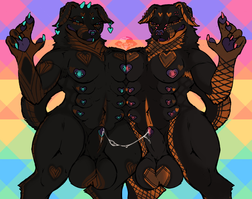 Rule 34 – animal genitalia anthro artist logo balls big balls breasts breasts touching brother (lore) brothers (lore) canid canine canis domestic dog duo genitals herm (lore) hertz loveshock (yonnixart) hi res incest (lore) intersex intersex/intersex logo maleherm maleherm/maleherm maleherm (lore) mammal mastiff molosser nonbinary (lore) penis penis poking out rottweiler sheath sibling (lore) siblings with benefits teats twincest (lore) twins (lore) wattz loveshock (yonnixart) yonnixart | 13616999