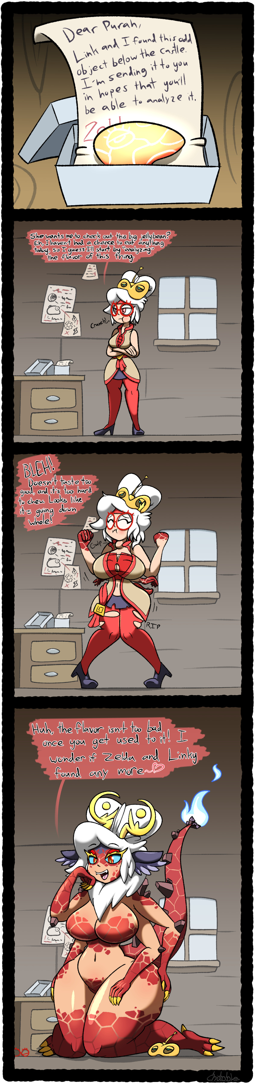 Rule 34 – 4 arms breast expansion chabble claws clothes ripping comic dragon extra arms glasses horns mini giantess object swallowing object vore purah purah (tears of the kingdom) red eyes scales species transformation tail the legend of zelda the legend of zelda: tears of the kingdom thick thighs transformation transformation sequence transformation through magic white hair | 13531666