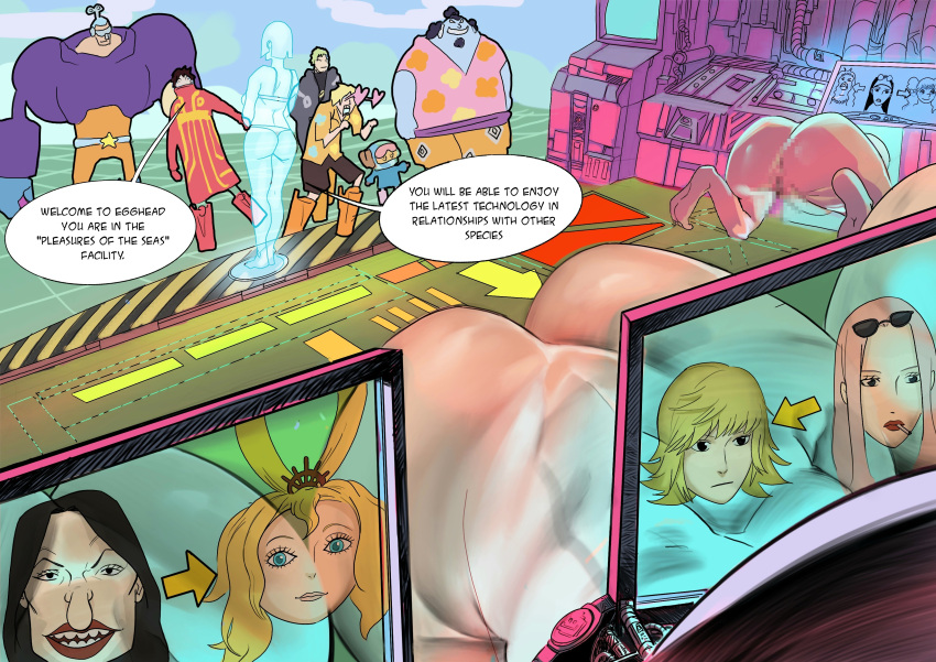 Rule 34 – catarina devon curvy body curvy female dabumart game jinbe marguerite monkey d luffy multiple boys one piece queen otohime roronoa zoro sanji tony tony chopper | 13549960