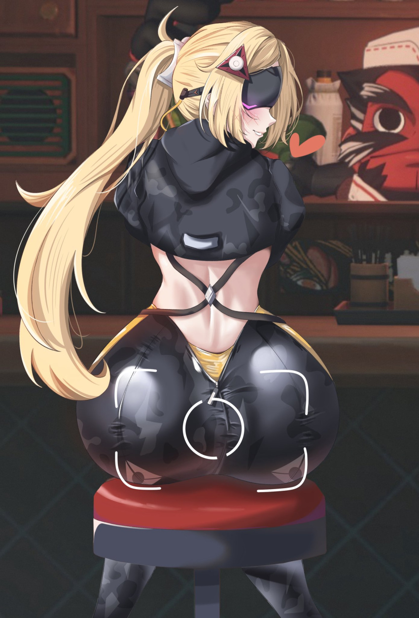 Rule 34 – 1girls ass big ass blonde hair bubble butt camera dat ass dr p1ankt0n fat ass female female only huge ass large ass looking at viewer looking back sitting sitting on chair soldier solo stool thick ass thick thighs trigger (zenless zone zero) visor wide hips zenless zone zero | 13492934