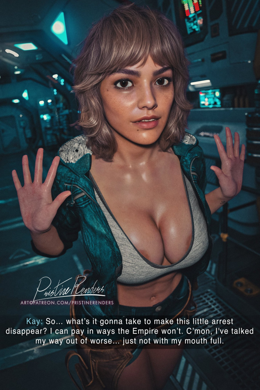 Rule 34 – 1girls 3d female kay vess pristinerenders star wars star wars outlaws ubisoft | 13480470