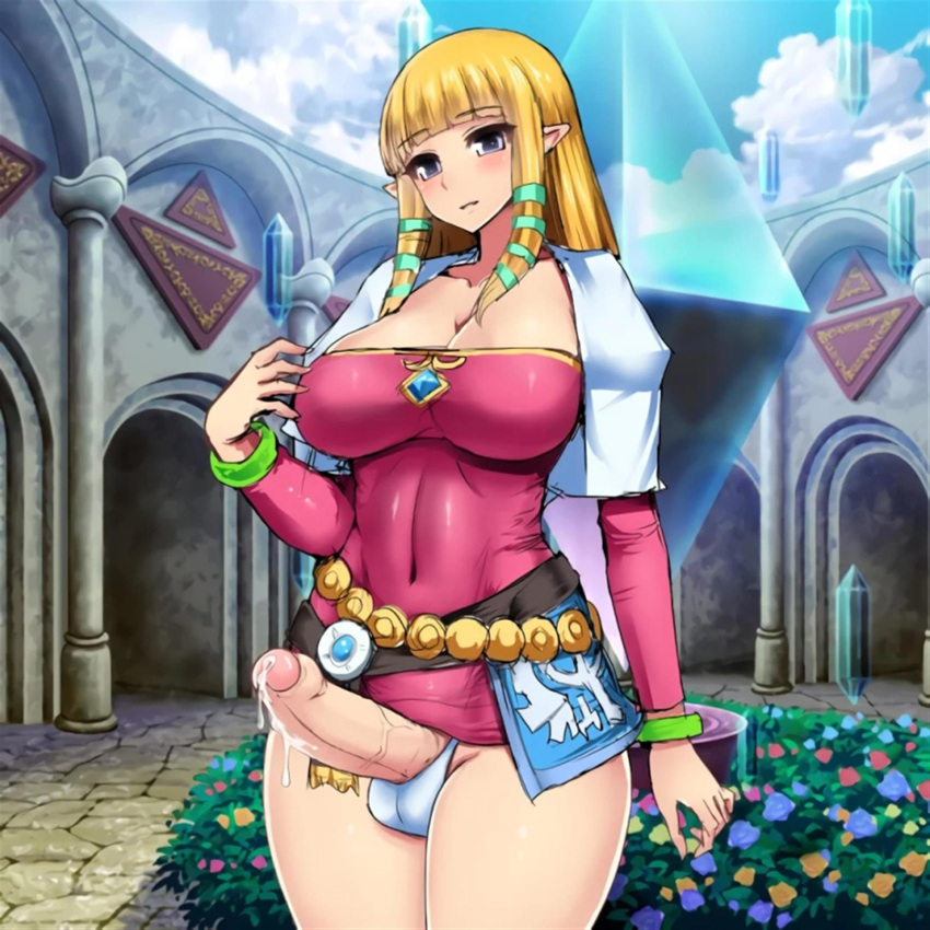Rule 34 – futa only futanari huge cock nintendo princess zelda zelda (twilight princess) | 13488476