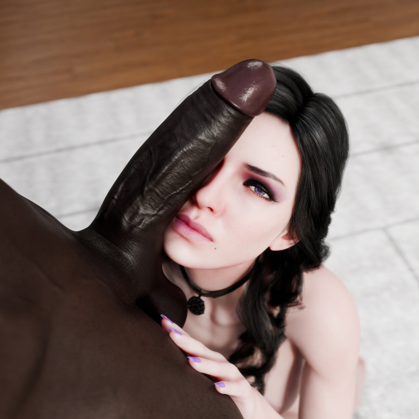 Rule 34 – 3d big black cock big penis cock worship dark-skinned male derpderp huge cock interracial looking at viewer penis penis awe penis on cheek penis on face the witcher the witcher (series) the witcher 3: wild hunt yennefer yennefer of vengerberg | 13414208