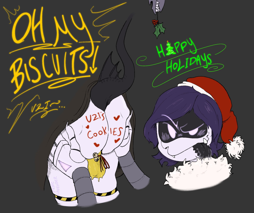 Rule 34 – ass ass focus ass grab balls ballsack blush christmas christmas bells christmas headwear glitch productions grabbing ass mistletoe murder drones n (murder drones) purple eyes purple hair saliva saliva on balls saliva on tongue sweat sweaty balls tongue tongue out unseen male face uzi (murder drones) writing on ass writing on body writing on butt | 13639105