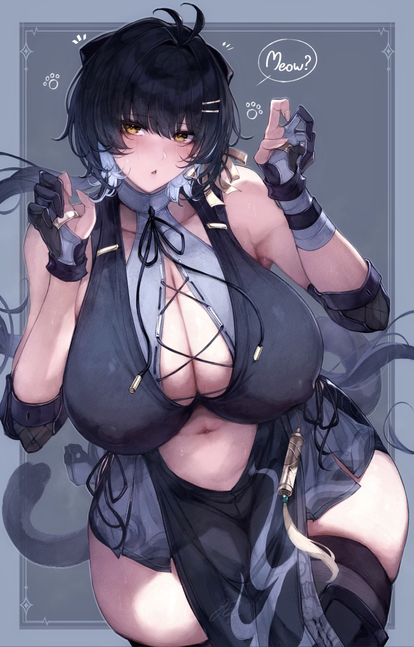 Rule 34 – 1girls alna (mu5fal) cleavage female female only gigantic breasts huge breasts revealing clothes solo solo female thick thighs wide hips wuthering waves | 13545350