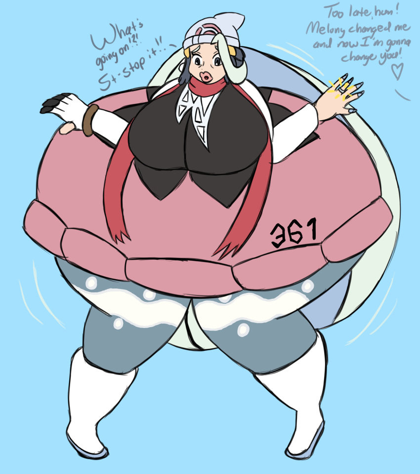 Rule 34 – ass expansion ass focus bimbofication breast expansion breasts dawn (pokemon) expansion gigantic ass melony (pokemon) pokemon transformation sequence | 13320089