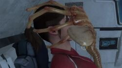 Rule 34 – alien alien (franchise) animated animation big breasts big breasts brown hair chest bulge clothed facehugger female female impregnation no sound nsfw pants ponytail red jacket sci-fi sfm sitting source filmmaker spaceship tagme video zoey (left 4 dead) | 13489665