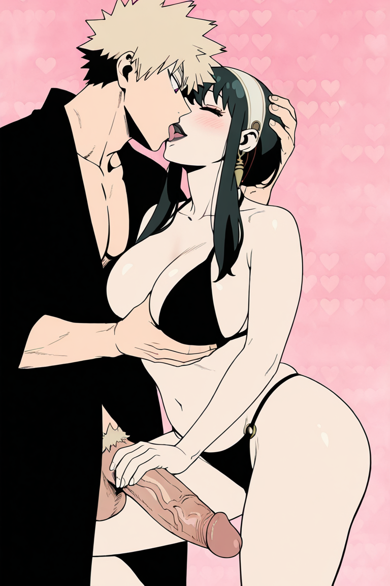Rule 34 – 1boy ai ai generated bakugou katsuki big ass big breasts big penis black hair black lipstick blonde hair busty cheating cheating girlfriend cheating wife cleavage crossover cute envia female flirting handjob katsuki bakugou kissing lipstick making out muscular my hero academia netorare ntr older female romantic romantic couple short hair spiky hair spy x family thick thighs yor briar yor forger younger male | 13938578
