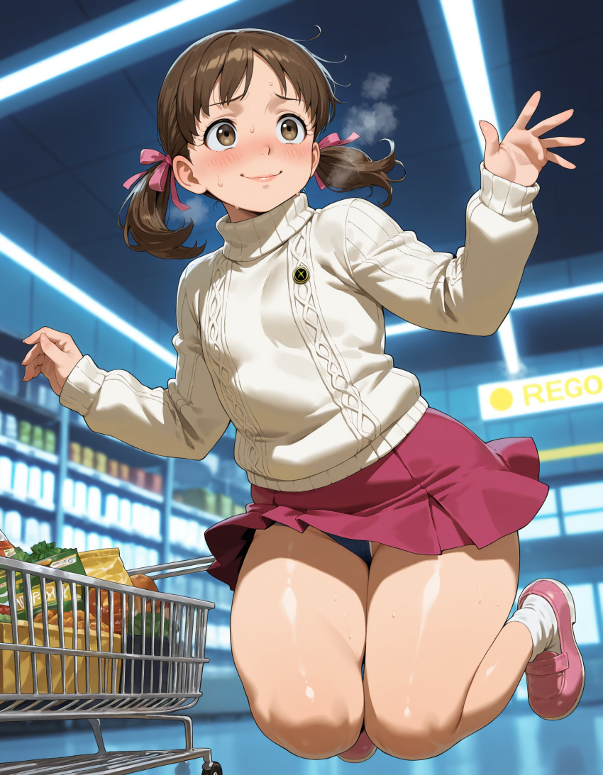 Rule 34 – ai-created bangs basket black clothes black panties black skirt black underwear blue panties blue underwear blush bodily fluids bow breasts brown eyes brown hair cable knit closed mouth clothing doujima nanako female female female only footwear hair ornament hair ribbon high resolution indoors jumping legwear long sleeves low twintails medium hair miniskirt panchira pantsu persona persona 4 pink footwear pink ribbon pink skirt pleated skirt purple panties purple underwear ribbon school uniform shiny shiny skin shirt shoes short twintails skirt small breasts smile socks solo standing sweat sweatdrop sweater thighs tied hair turtleneck turtleneck sweater twintails underwear uniform white legwear white socks white sweater | 13918539