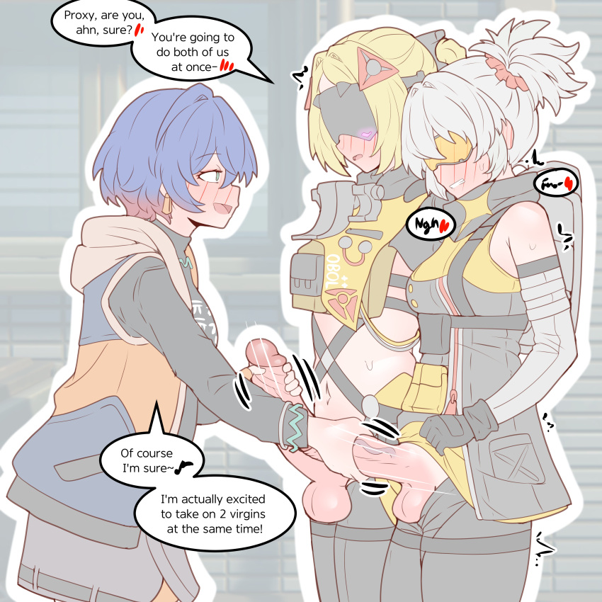 Rule 34 – 2futas belle (zenless zone zero) female female handjob physisyoon soldier 11 (zenless zone zero) trigger (zenless zone zero) zenless zone zero | 13935166