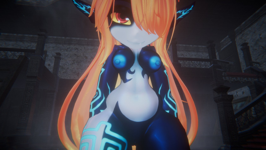 Rule 34 – breasts casual nudity female female imp midna midna not furry pose pussy shortstack solo female vrchat vrchat avatar vrchat model | 13834808