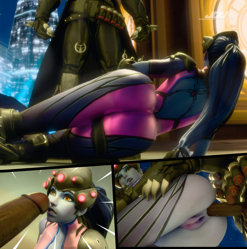 Rule 34 – 1boy1gir anal anal sex ass dick jdv overwatch reaper sex widowmaker yellow eyes | 13844775