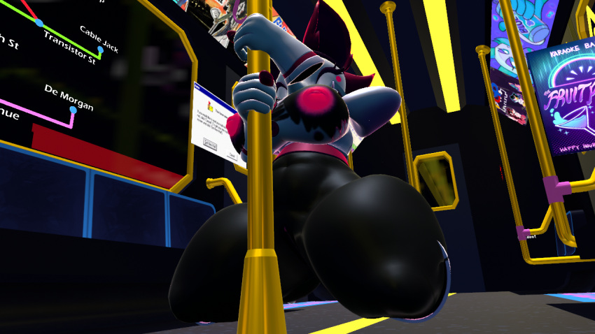 Rule 34 – boobs out breasts breasts out cally3d cloth ripping cryptiacurves deltarune deltarune chapter 2 glowing genitalia glowing nipples holding pole red fur tasque manager (cryptiacurves) tasque manager (deltarune) vrchat vrchat avatar vrchat media vrchat model | 13918379