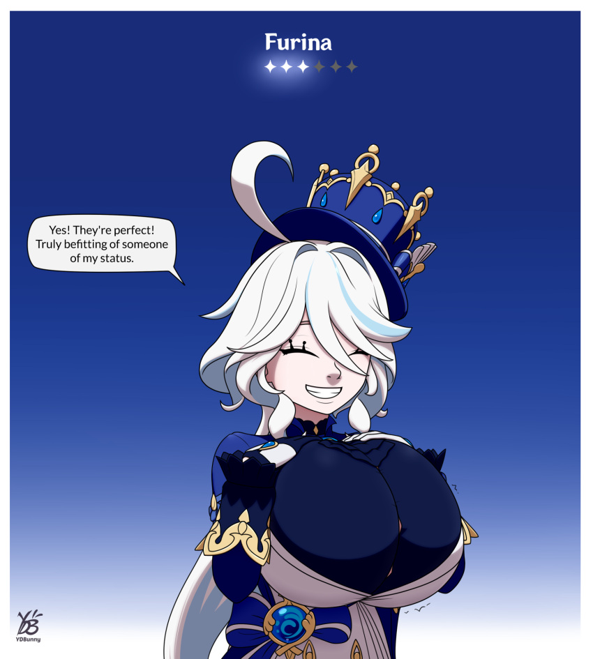 Rule 34 – 2024 big breasts breast expansion furina (genshin impact) genshin impact hoyoverse huge breasts large breasts tagme white hair ydbunny | 13865658