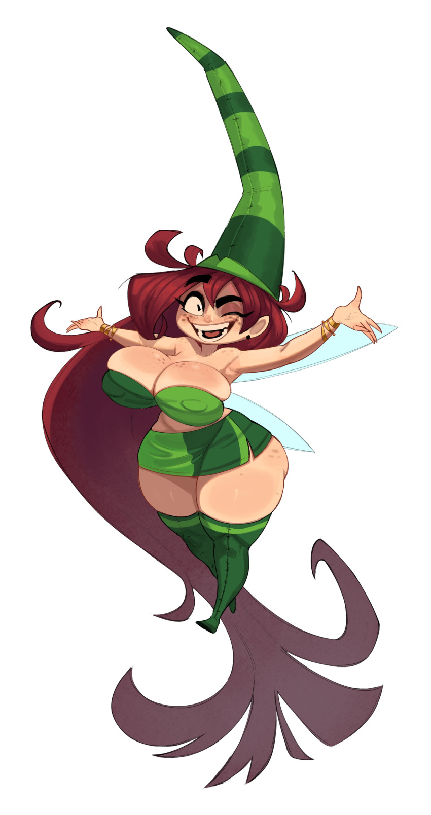 Rule 34 – 1girls armpits ass betilla (rayman) black eyes cleavage erect nipples under clothes female female focus freckles grin hat huge ass huge breasts large breasts long hair monugi doodles (artist) nymph (rayman) rayman (series) rayman origins red hair smile solo solo female solo focus thick thighs ubisoft wings wink | 13653409