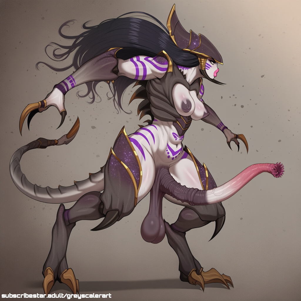 Rule 34 – ai assisted ai generated balls breasts futa only futanari greyscaler monster girl penis solo solo futa world of lust: the spire | 14170707