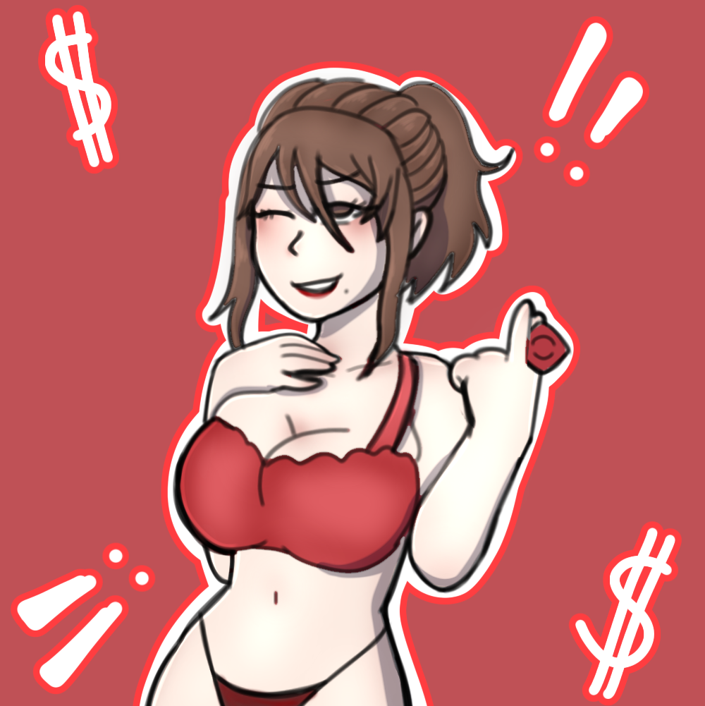 Rule 34 – brown eyes female brown hair brown hair female censored female mida rana yandere simulator | 14001263