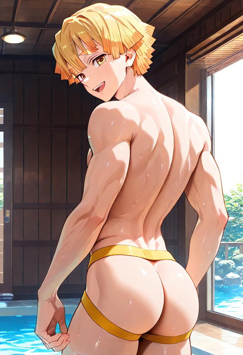 Tanjiro’s imagination running wild